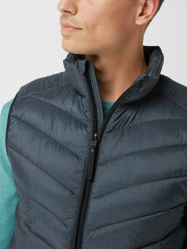 Tom Tailor Light-Steppweste Mit Stehkragen - Wasserabweisend - Kitt 3 Tom Tailor Light-Steppweste Mit Stehkragen - Wasserabweisend - Kitt – Bild 3