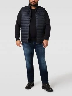 Tommy Hilfiger Big & Tall PLUS SIZE Steppweste Mit Label-Stitching - Marineblau