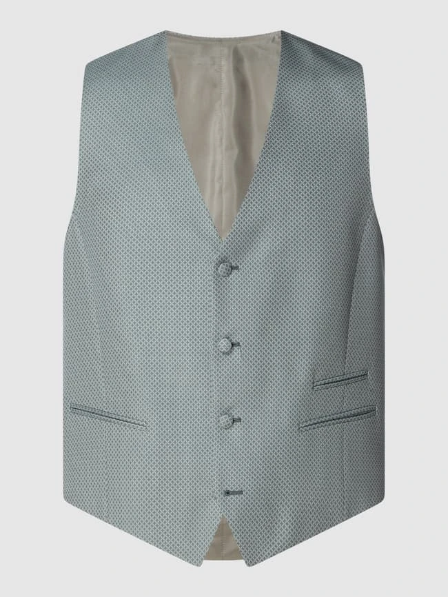 DIGEL Slim Fit Weste Aus Viskosemischung Modell 'Laurent' - Hellgrün 1 DIGEL Slim Fit Weste Aus Viskosemischung Modell 'Laurent' - Hellgrün