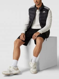 Tommy Hilfiger Shop 16 ADIDAS SPORTSWEAR Daunenweste Mit Stehkragen Modell 'ESS Down Vest' - Schwarz