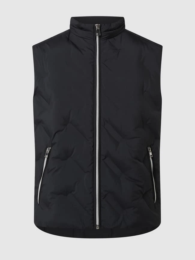 Baldessarini Steppweste Mit Reißverschluss Modell 'Santini' - Schwarz 2 Baldessarini Steppweste Mit Reißverschluss Modell 'Santini' - Schwarz – Bild 2