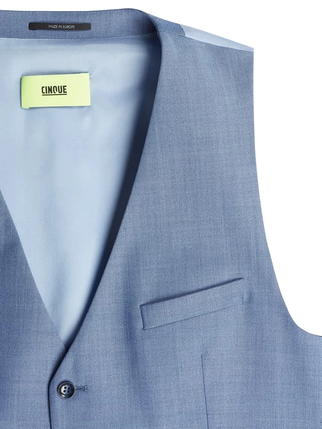 Cinque Weste Mit Schurwoll-Anteil Modell 'Cimonopoli' - Bleu 2 Cinque Weste Mit Schurwoll-Anteil Modell 'Cimonopoli' - Bleu – Bild 2