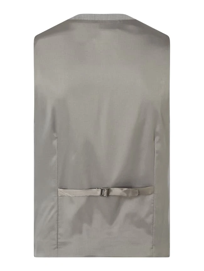 Cinque Weste Mit Schurwoll-Anteil Modell 'Cimonopoli' - Silber 4 Cinque Weste Mit Schurwoll-Anteil Modell 'Cimonopoli' - Silber – Bild 4