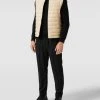 BOSS Steppweste Mit Label-Print Modell 'Calano' - Beige