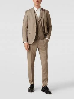 Tommy Hilfiger Shop 41 CG - Club Of Gents Weste Mit Schalkragen - Beige