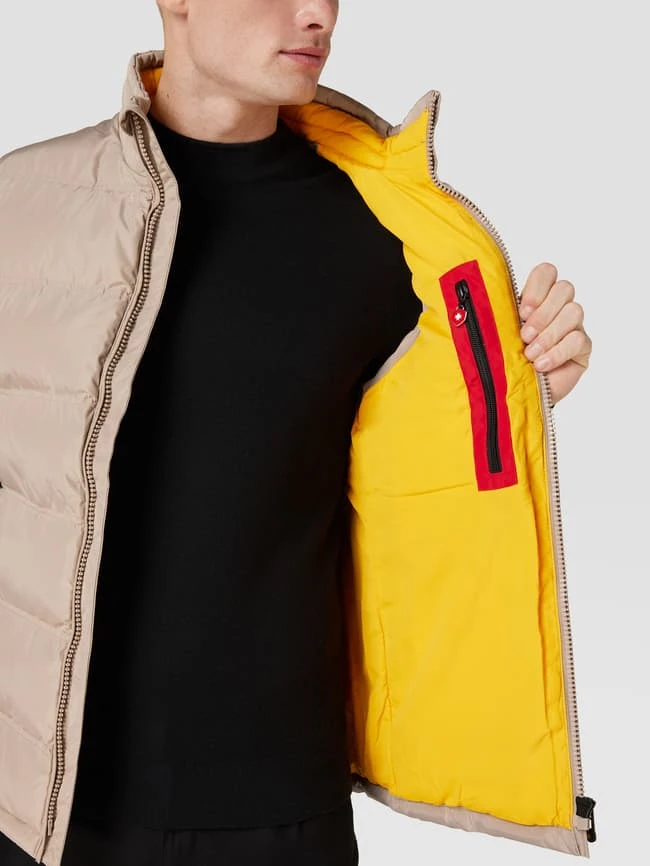 Wellensteyn Steppweste Mit Label-Applikation Modell 'SNOWDOME VEST' - Sand 6 Wellensteyn Steppweste Mit Label-Applikation Modell 'SNOWDOME VEST' - Sand – Bild 6