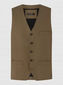 Roy Robson Weste Mit Stretch-Anteil - Camel