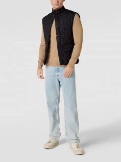 Barbour Steppweste Mit Pattentaschen Modell 'LOWERDALE' - Marineblau