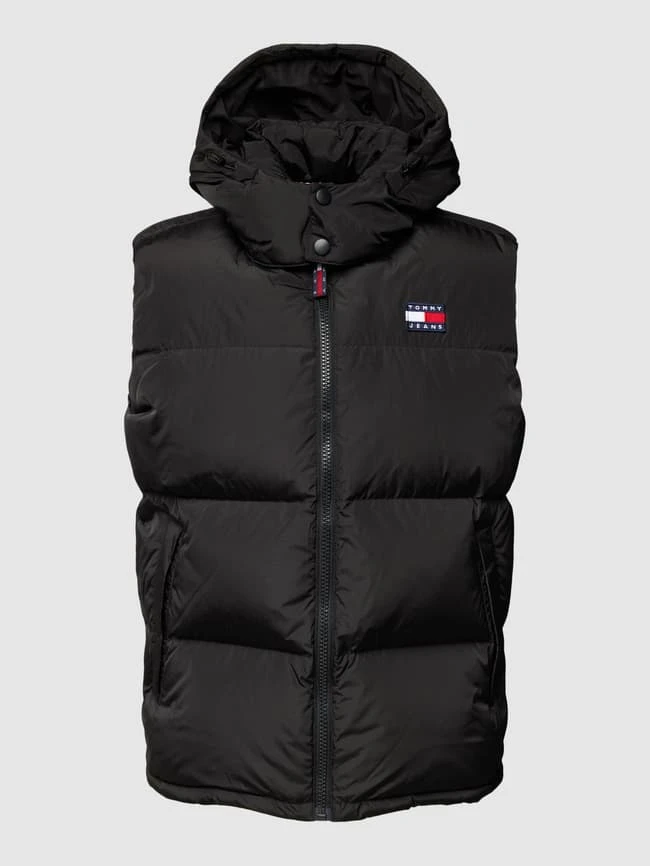Tommy Jeans Steppweste Mit Label-Stitching Modell 'ALASKA' - Schwarz 2 Tommy Jeans Steppweste Mit Label-Stitching Modell 'ALASKA' - Schwarz – Bild 2
