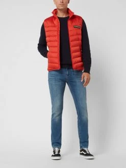 Napapijri Regular Fit Steppweste Mit Stehkragen Modell 'Aerons' - Rot