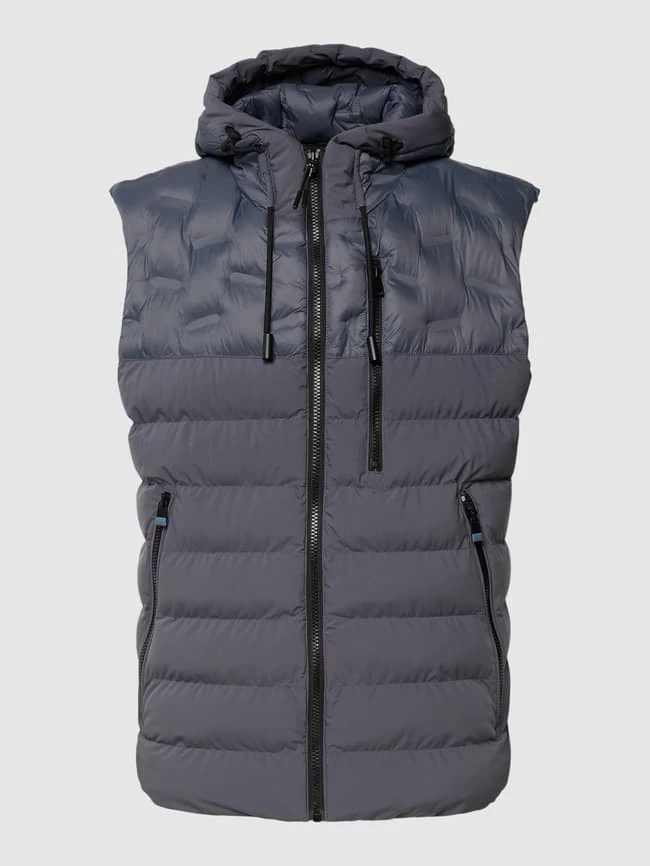 Brax Steppweste Mit Reißverschlusstaschen Modell 'LUC' - Blau 2 Brax Steppweste Mit Reißverschlusstaschen Modell 'LUC' - Blau – Bild 2