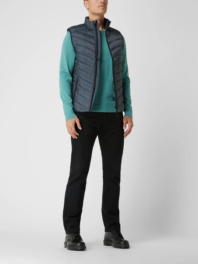 Tom Tailor Light-Steppweste Mit Stehkragen - Wasserabweisend - Kitt 1 Tom Tailor Light-Steppweste Mit Stehkragen - Wasserabweisend - Kitt