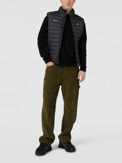 Ellesse Weste Mit Label-Details - Schwarz