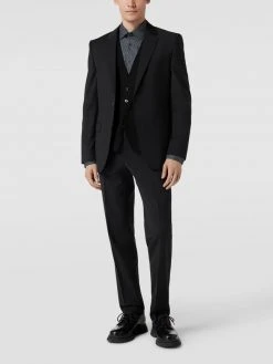 BOSS Weste Mit Paspeltaschen - Schwarz