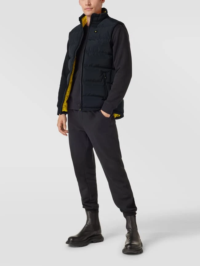 Wellensteyn Steppweste Mit Label-Applikation Modell 'SNOWDOME VEST' - Marineblau 1 Wellensteyn Steppweste Mit Label-Applikation Modell 'SNOWDOME VEST' - Marineblau