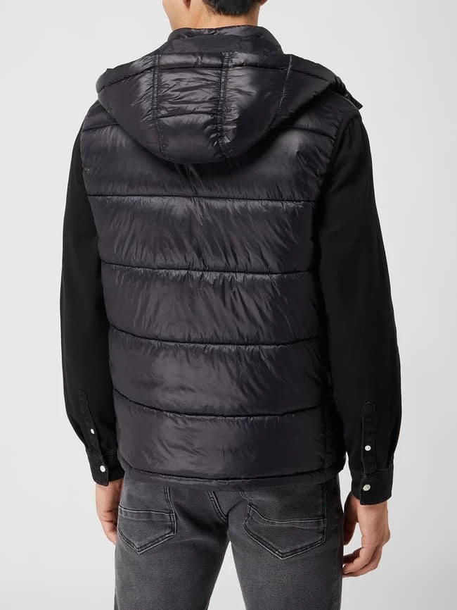 Karl Lagerfeld Steppweste Mit Abnehmbarer Kapuze - Schwarz 5 Karl Lagerfeld Steppweste Mit Abnehmbarer Kapuze - Schwarz – Bild 5