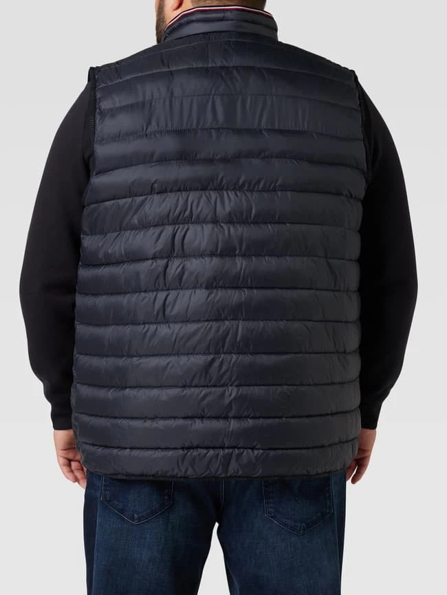 Tommy Hilfiger Big & Tall PLUS SIZE Steppweste Mit Label-Stitching - Marineblau 5 Tommy Hilfiger Big & Tall PLUS SIZE Steppweste Mit Label-Stitching - Marineblau – Bild 5