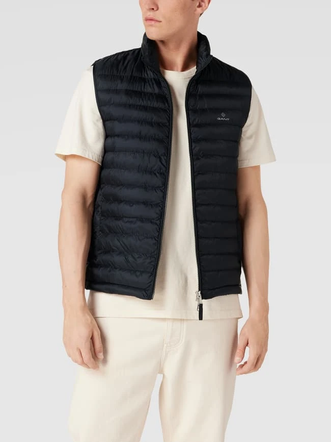 Gant Steppweste Mit Label-Details - Schwarz 4 Gant Steppweste Mit Label-Details - Schwarz – Bild 4