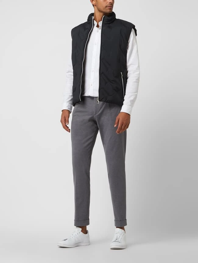 Baldessarini Weste Mit Wattierung Modell 'Santini' - Schwarz 1 Baldessarini Weste Mit Wattierung Modell 'Santini' - Schwarz