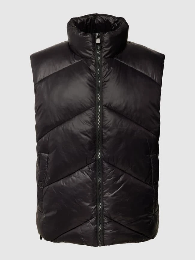 REVIEW Steppweste Mit Stehkragen - Schwarz 2 REVIEW Steppweste Mit Stehkragen - Schwarz – Bild 2