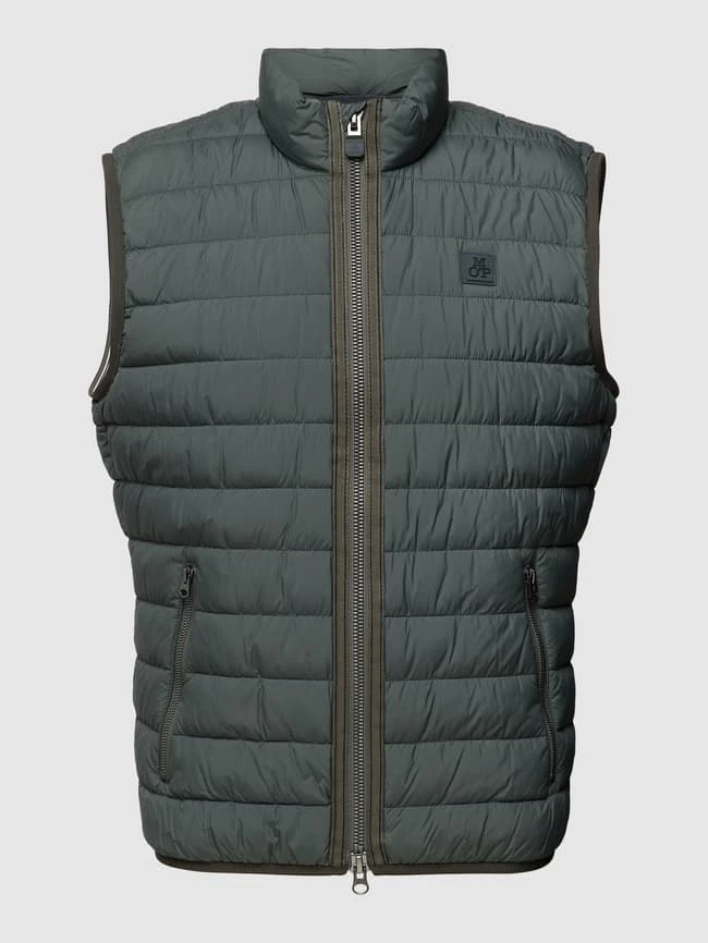 Marc O'Polo Steppweste Mit Label-Patch Modell 'Lightdown' - Olivgrün 2 Marc O'Polo Steppweste Mit Label-Patch Modell 'Lightdown' - Olivgrün – Bild 2