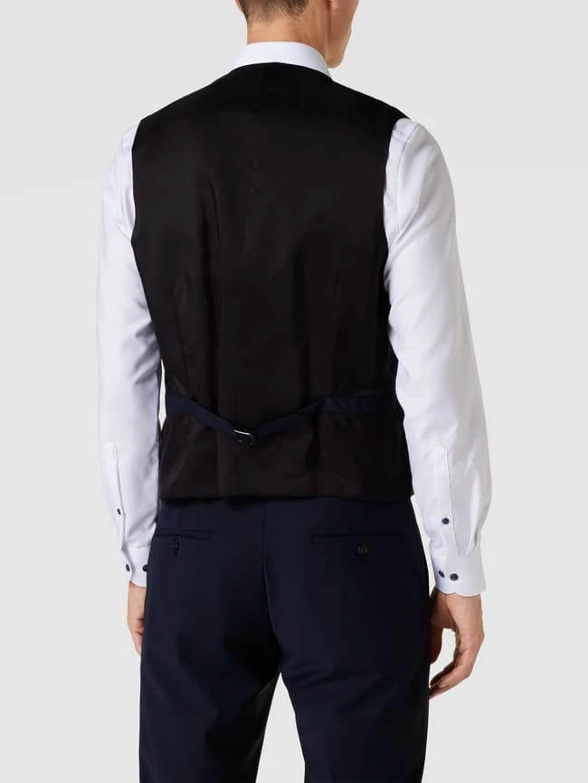 CG - Club Of Gents Weste Mit Leistentaschen Modell 'Carlto' - Royalblau 5 CG - Club Of Gents Weste Mit Leistentaschen Modell 'Carlto' - Royalblau – Bild 5