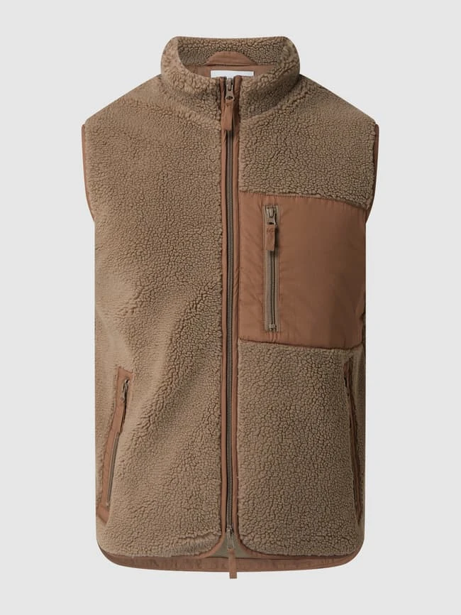 Minimum Weste Aus Teddyfell Modell 'Treds' - Sand 2 Minimum Weste Aus Teddyfell Modell 'Treds' - Sand – Bild 2