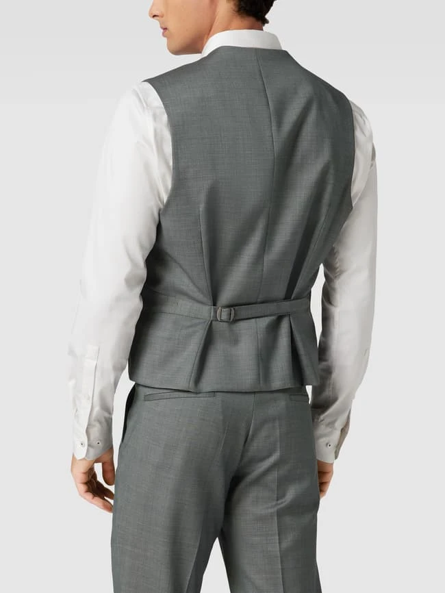 CG - Club Of Gents Weste Mit Schalkragen - Grün 5 CG - Club Of Gents Weste Mit Schalkragen - Grün – Bild 5