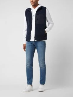 Lindbergh Weste Aus Teddyfell - Marineblau