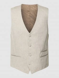 DIGEL Weste Mit Paspeltaschen Modell 'LAURENT' - Sand