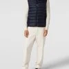 Polo Ralph Lauren Steppweste Mit Label-Stitching Modell 'TERRA' - Marineblau
