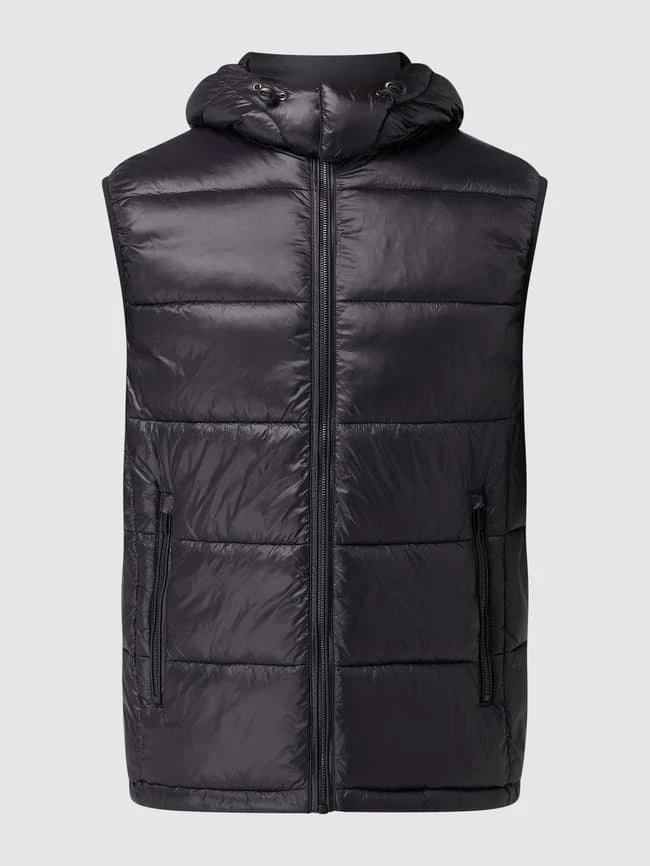 Karl Lagerfeld Steppweste Mit Abnehmbarer Kapuze - Schwarz 2 Karl Lagerfeld Steppweste Mit Abnehmbarer Kapuze - Schwarz – Bild 2