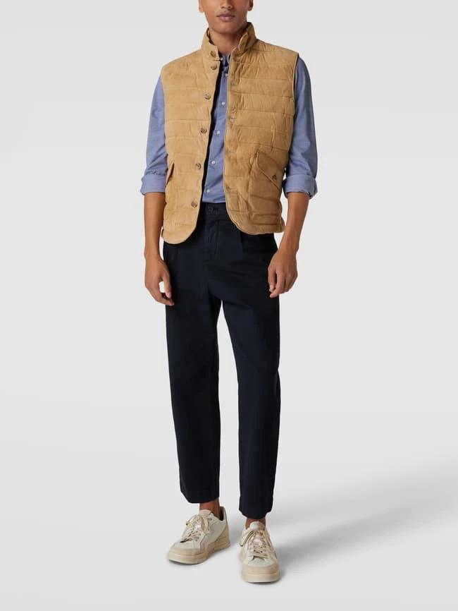 Polo Ralph Lauren Steppweste Mit Stehkragen Modell 'KENT VEST-INSULATED-VEST' - Khaki 1 Polo Ralph Lauren Steppweste Mit Stehkragen Modell 'KENT VEST-INSULATED-VEST' - Khaki