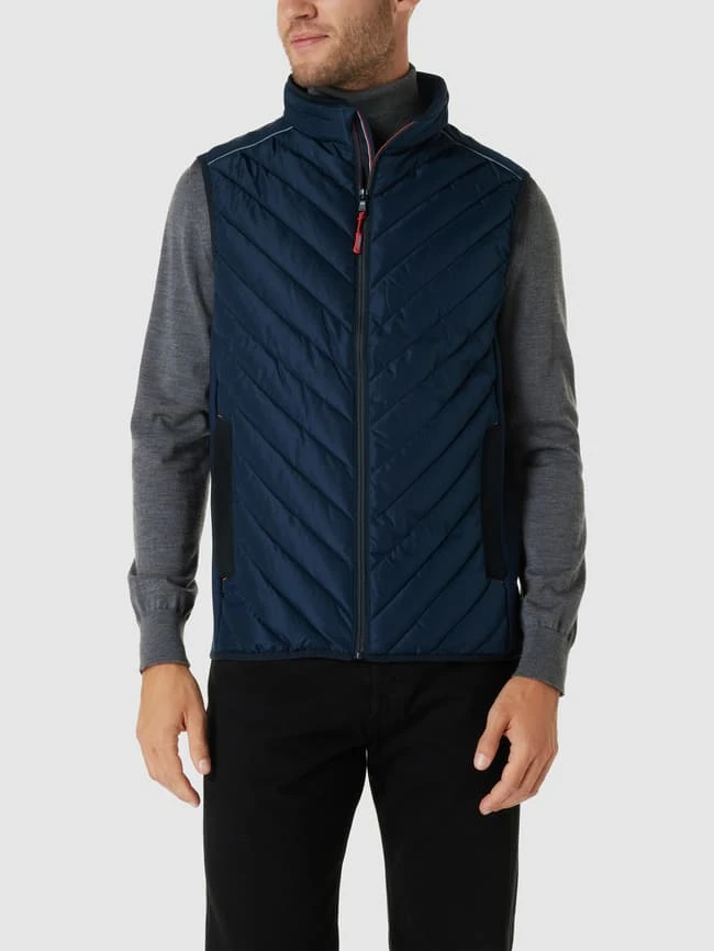 MCNEAL Steppweste Mit Reflektorstreifen - Marineblau 4 MCNEAL Steppweste Mit Reflektorstreifen - Marineblau – Bild 4