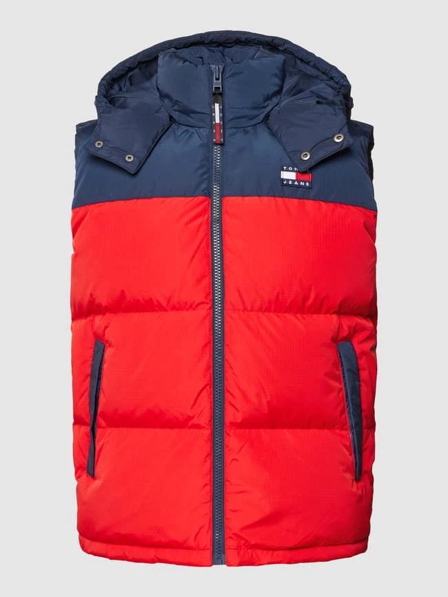 Tommy Jeans Daunenweste Mit Herausnehmbarer Kapuze Modell 'ALASKA' - Rot 2 Tommy Jeans Daunenweste Mit Herausnehmbarer Kapuze Modell 'ALASKA' - Rot – Bild 2