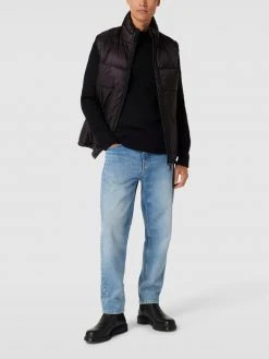 Drykorn Steppweste Mit Reißverschlusstaschen Modell 'Veron' - Schwarz