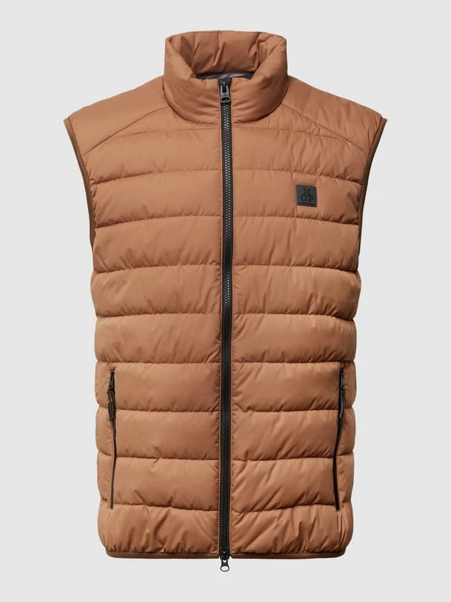 Marc O'Polo Regular Fit Steppweste Mit Stehkragen - Cognac 2 Marc O'Polo Regular Fit Steppweste Mit Stehkragen - Cognac – Bild 2