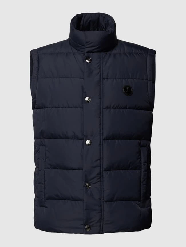 JOOP! Collection Steppweste Mit Label-Patch - Marineblau 2 JOOP! Collection Steppweste Mit Label-Patch - Marineblau – Bild 2