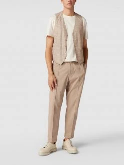 MCNEAL Weste Mit Allover-Muster - Beige