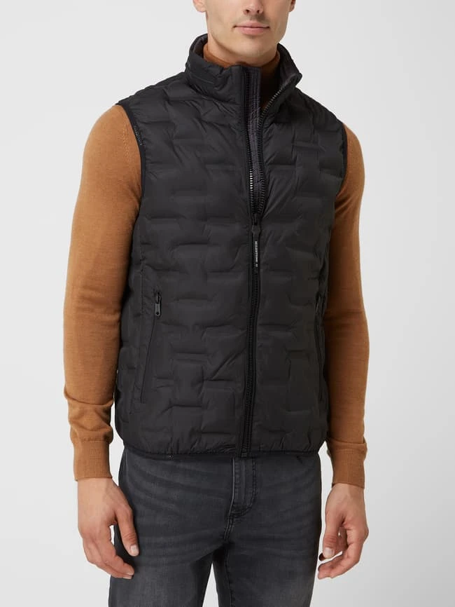 Milestone Steppweste Mit Wattierung Modell 'Malcolm' - Schwarz 4 Milestone Steppweste Mit Wattierung Modell 'Malcolm' - Schwarz – Bild 4