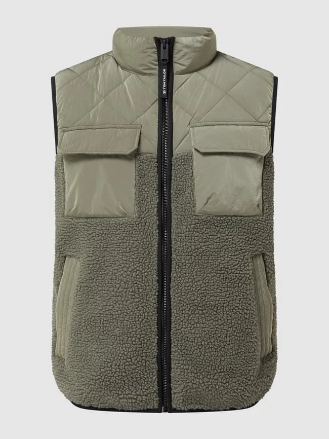 Tom Tailor Weste Aus Teddyfell - Ecru 2 Tom Tailor Weste Aus Teddyfell - Ecru – Bild 2