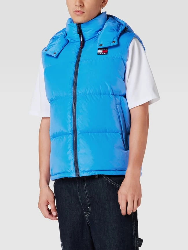 Tommy Jeans Steppweste Mit Label-Stitching Modell 'ALASKA' - Hellblau 4 Tommy Jeans Steppweste Mit Label-Stitching Modell 'ALASKA' - Hellblau – Bild 4