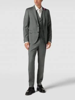 CG - Club Of Gents Weste Mit Schalkragen - Grün