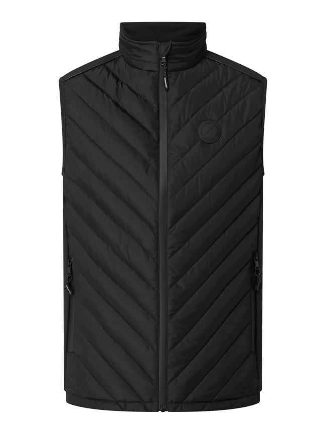 MCNEAL Steppweste Mit Reißverschlusstaschen - Schwarz 2 MCNEAL Steppweste Mit Reißverschlusstaschen - Schwarz – Bild 2