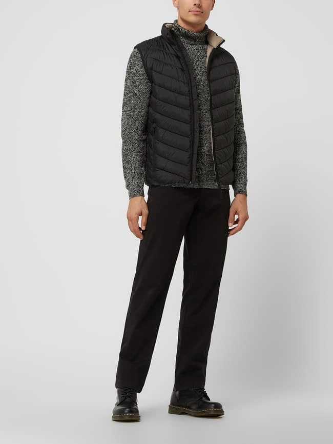 Tom Tailor Light-Steppweste Mit Reißverschlusstaschen - Schwarz 1 Tom Tailor Light-Steppweste Mit Reißverschlusstaschen - Schwarz