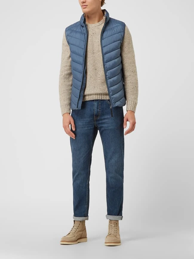 Tom Tailor Light-Steppweste Mit Reißverschlusstaschen - Rauchblau 1 Tom Tailor Light-Steppweste Mit Reißverschlusstaschen - Rauchblau