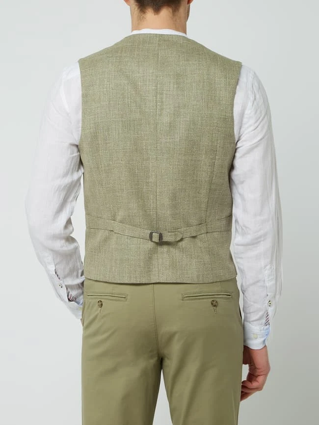 CG - Club Of Gents Weste Aus Baumwolle Modell 'Paddy' - Grün 5 CG - Club Of Gents Weste Aus Baumwolle Modell 'Paddy' - Grün – Bild 5