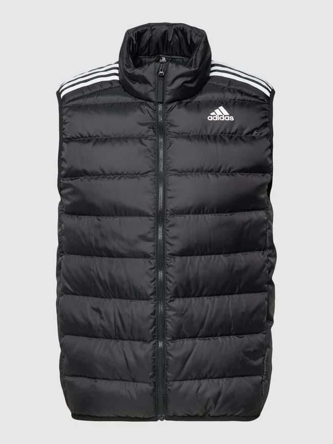 ADIDAS SPORTSWEAR Daunenweste Mit Stehkragen Modell 'ESS Down Vest' - Schwarz 2 ADIDAS SPORTSWEAR Daunenweste Mit Stehkragen Modell 'ESS Down Vest' - Schwarz – Bild 2