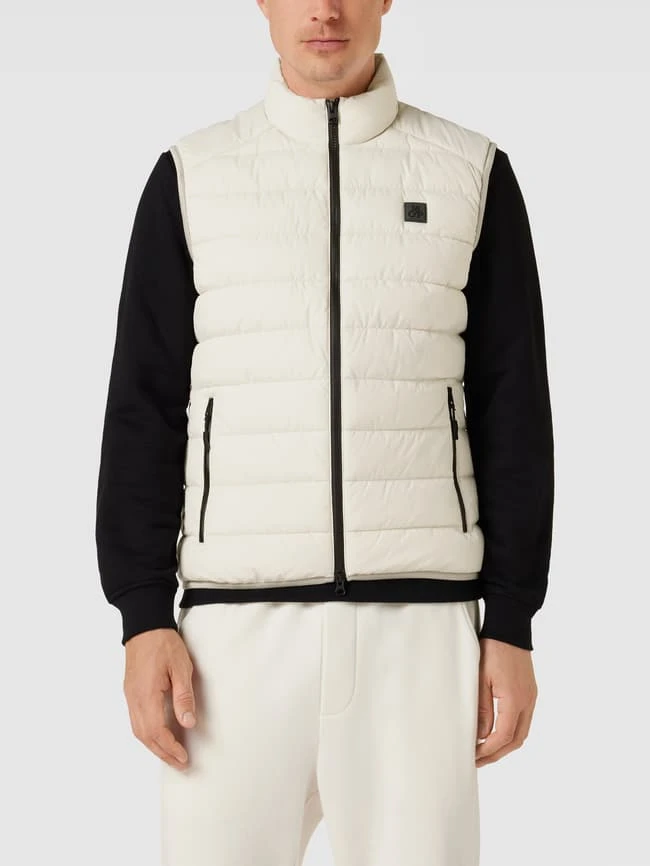 Marc O'Polo Regular Fit Steppweste Mit Stehkragen - Offwhite 4 Marc O'Polo Regular Fit Steppweste Mit Stehkragen - Offwhite – Bild 4