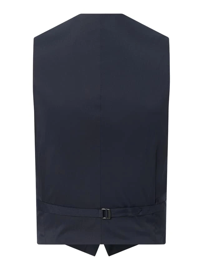 Pierre Cardin Weste Mit Schurwoll-Anteil Modell 'Hugo' - 'Futureflex' - Dunkelblau 3 Pierre Cardin Weste Mit Schurwoll-Anteil Modell 'Hugo' - 'Futureflex' - Dunkelblau – Bild 3